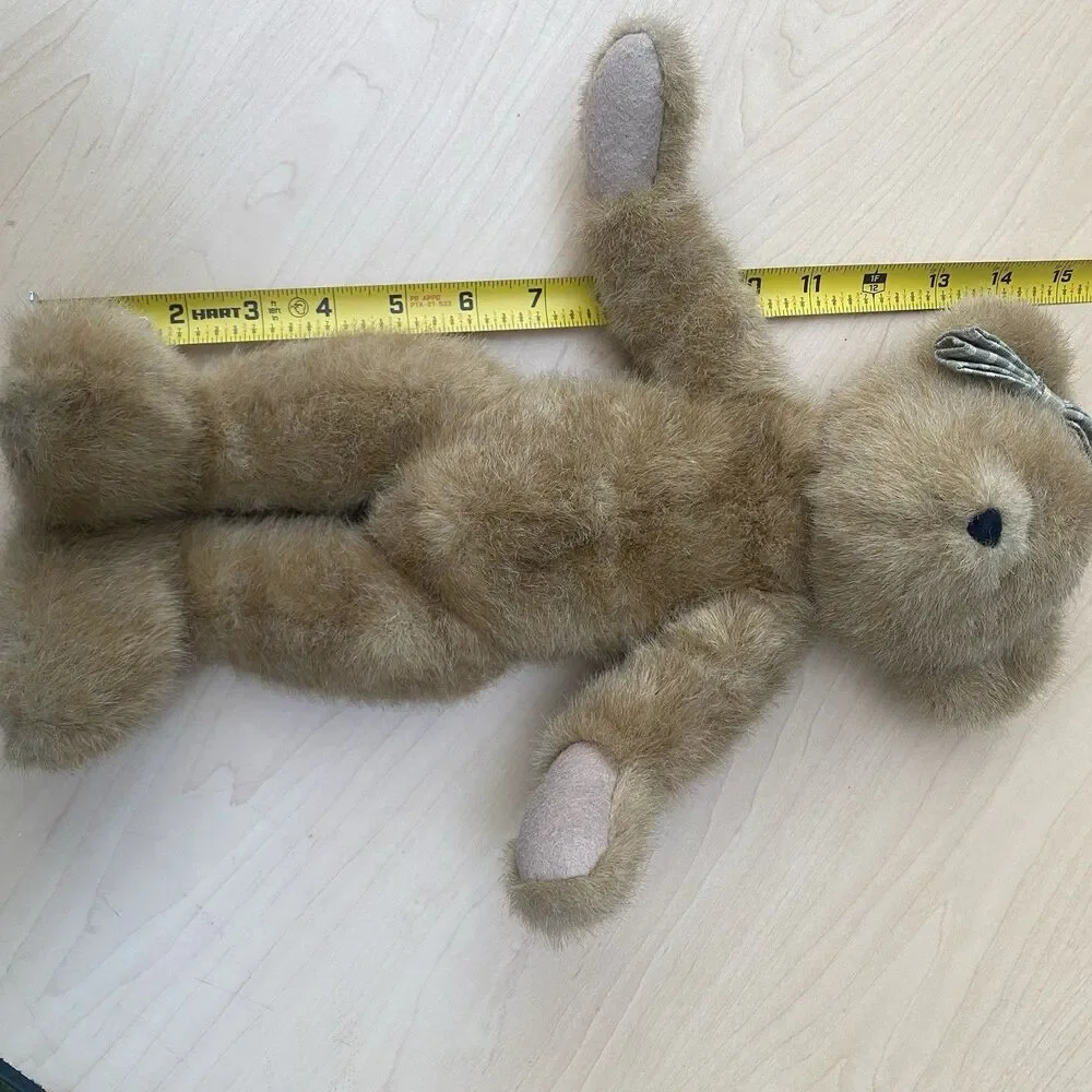 Boyds Bears Charlotte Beezley Plush Bee Paw Tan Teddy Jointed NO DRESS